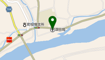 深田郵便局の地図画像