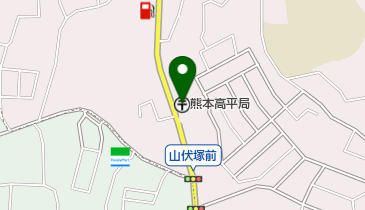 熊本高平郵便局の地図画像