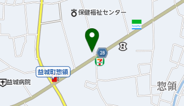惣領郵便局の地図画像