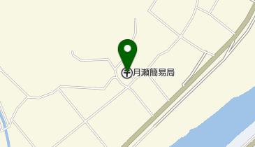 月瀬簡易郵便局の地図画像