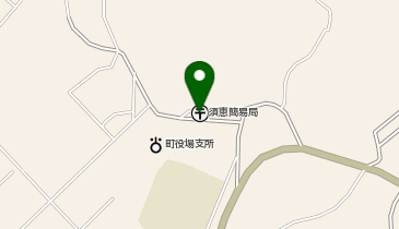 須恵簡易郵便局の地図画像