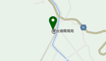 女島簡易郵便局の地図画像