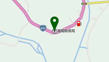 滝尾簡易郵便局の地図画像