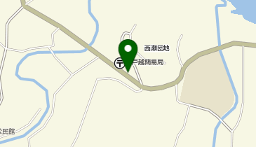 下戸越簡易郵便局の地図画像