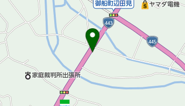 辺田見簡易郵便局の地図画像