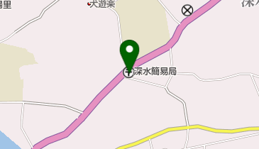 深水簡易郵便局の地図画像