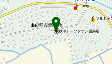 秋津レークタウン簡易郵便局の地図画像