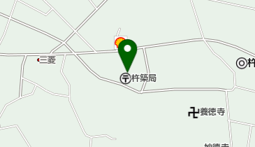 杵築郵便局の地図画像