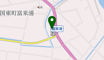 富来郵便局の地図画像