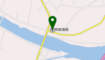 安岐港郵便局の地図画像