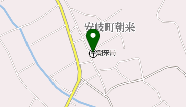 朝来郵便局の地図画像