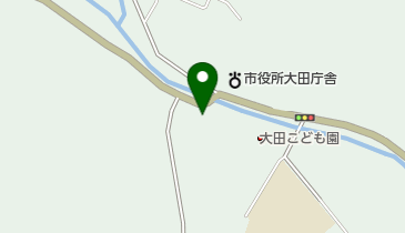 大田郵便局の地図画像