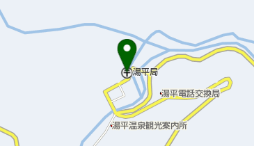 湯平郵便局の地図画像