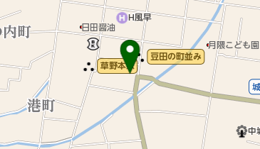 日田豆田郵便局の地図画像