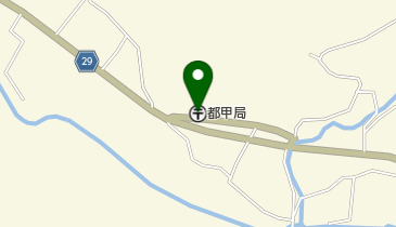 都甲郵便局の地図画像