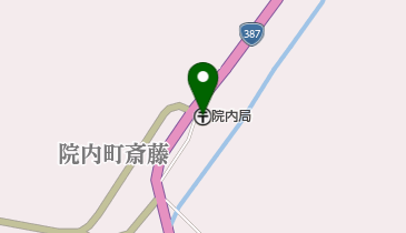 院内郵便局の地図画像