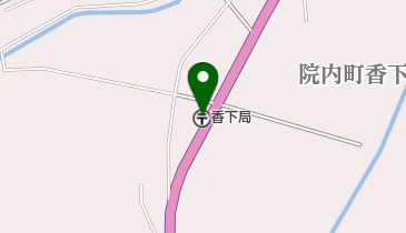 香下郵便局の地図画像