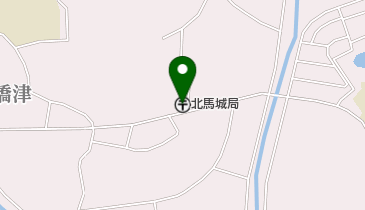 北馬城郵便局の地図画像