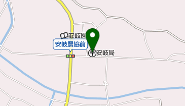 安岐郵便局の地図画像