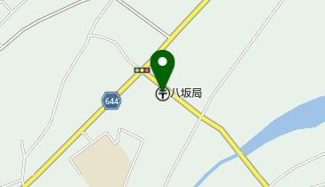 八坂郵便局の地図画像