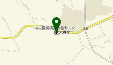 大神郵便局の地図画像