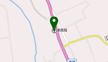 津房郵便局の地図画像