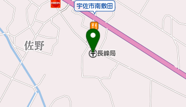 長峰郵便局の地図画像