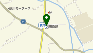 田染郵便局の地図画像