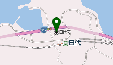 日代郵便局の地図画像