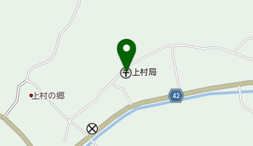 上村郵便局の地図画像