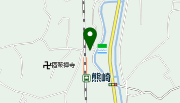 熊崎郵便局の地図画像