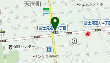 別府幸郵便局の地図画像