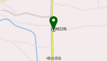 旭日郵便局の地図画像