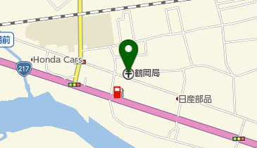 鶴岡郵便局の地図画像