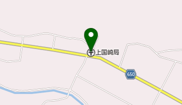 上国崎郵便局の地図画像