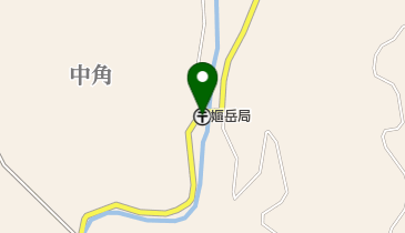 嫗岳郵便局の地図画像