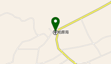 柏原郵便局の地図画像