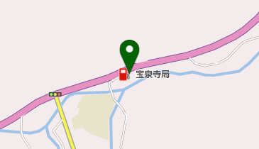 宝泉寺郵便局の地図画像