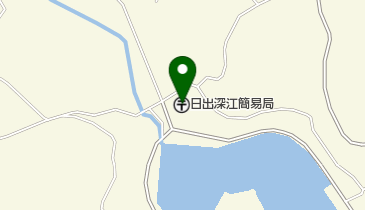 日出深江簡易郵便局の地図画像