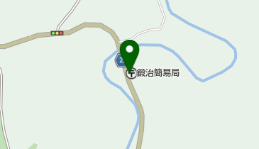 鍛治簡易郵便局の地図画像