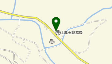 上真玉簡易郵便局の地図画像