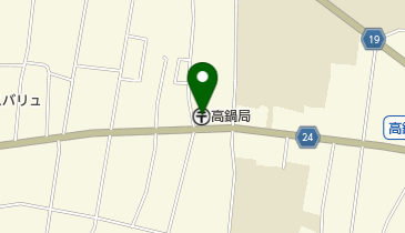 高鍋郵便局の地図画像