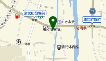 清武郵便局の地図画像