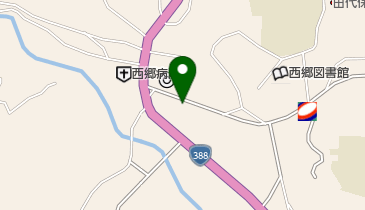 西郷郵便局の地図画像