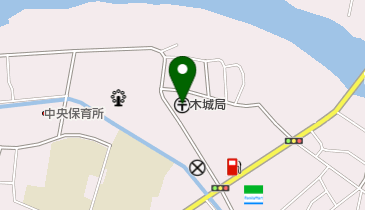 木城郵便局の地図画像