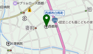 西都郵便局の地図画像