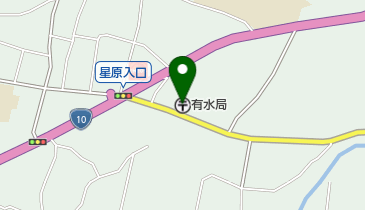 有水郵便局の地図画像