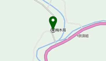 梅木郵便局の地図画像