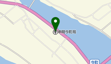 串間今町郵便局の地図画像