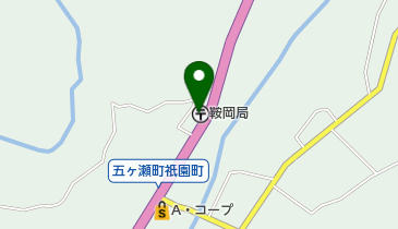 鞍岡郵便局の地図画像